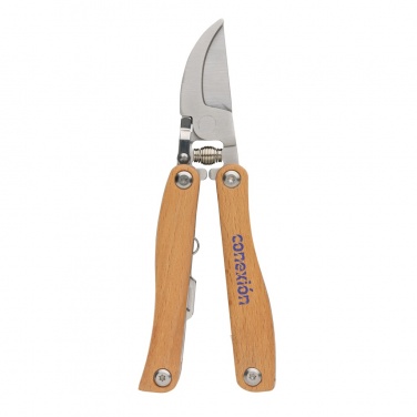 Logo trade corporate gifts picture of: Wooden garden multi-tool