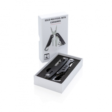 Logotrade promotional merchandise image of: Solid multitool with carabiner