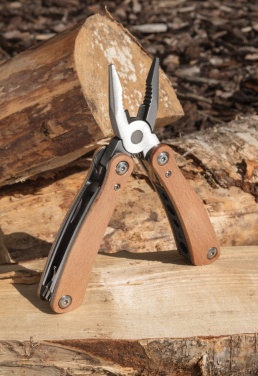 Logo trade promotional gifts image of: Wood multitool