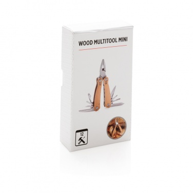 Logotrade promotional giveaway image of: Wood multitool mini