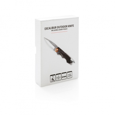 Logo trade business gifts image of: Excalibur knife