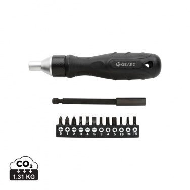 Logo trade business gift photo of: Gear X ratchet screwdriver