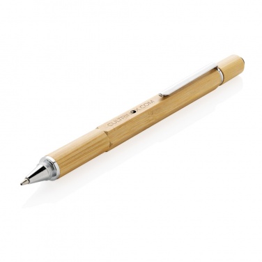 Logotrade promotional merchandise picture of: Bamboo 5-in-1 toolpen