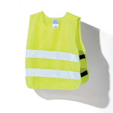 Logotrade corporate gift picture of: GRS recycled PET high-visibility safety vest 3-6 years