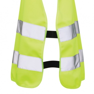 Logotrade advertising product picture of: GRS recycled PET high-visibility safety vest 7-12 years