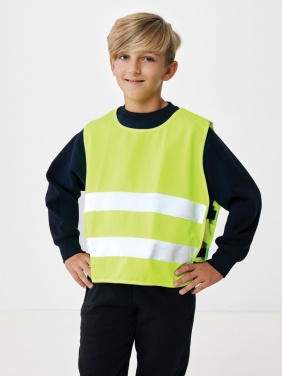 Logotrade promotional giveaway picture of: GRS recycled PET high-visibility safety vest 7-12 years