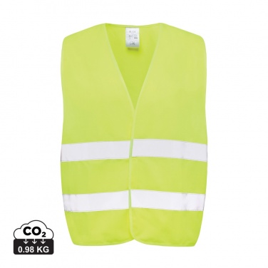 Logo trade promotional giveaway photo of: GRS recycled PET high-visibility safety vest