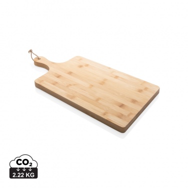 Logo trade promotional items picture of: Ukiyo bamboo rectangle serving board