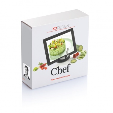 Logo trade promotional gifts picture of: Chef tablet stand with touchpen