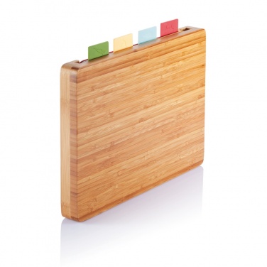 Logo trade corporate gifts image of: Cutting board with 4pcs hygienic boards