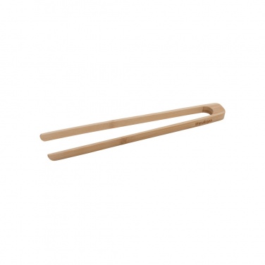 Logo trade advertising products image of: Ukiyo bamboo serving tongs