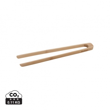 Logotrade promotional gift picture of: Ukiyo bamboo serving tongs