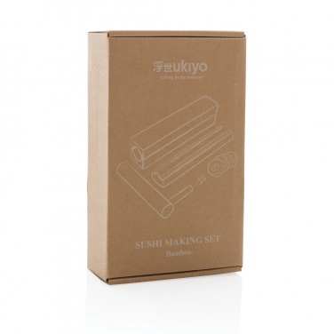 Logo trade promotional product photo of: Ukiyo bamboo sushi making set