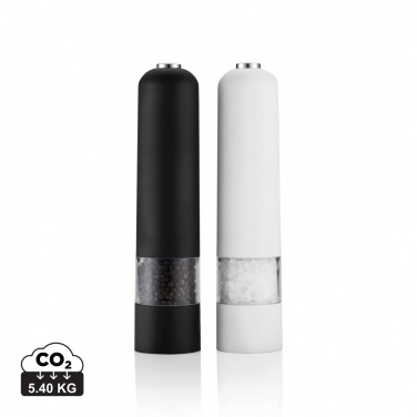 Logotrade promotional merchandise image of: Electric pepper and salt mill set