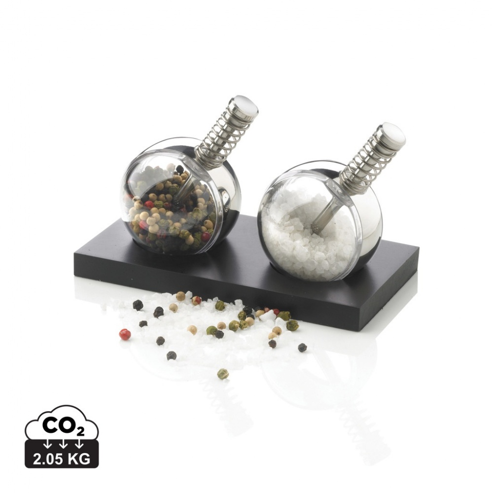 Logo trade corporate gifts picture of: Planet pepper & salt set