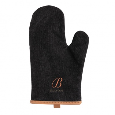 Logo trade corporate gifts image of: Deluxe canvas oven mitt