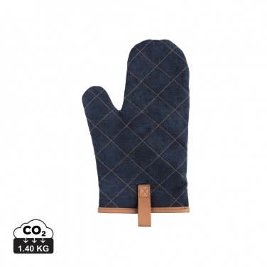 Logo trade promotional merchandise picture of: Deluxe canvas oven mitt