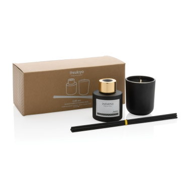 Logotrade advertising product picture of: Ukiyo candle and fragrance sticks gift set