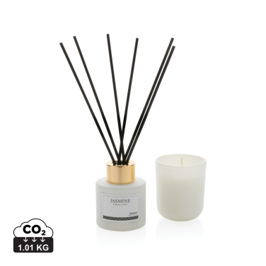 Logo trade promotional items picture of: Ukiyo candle and fragrance sticks gift set