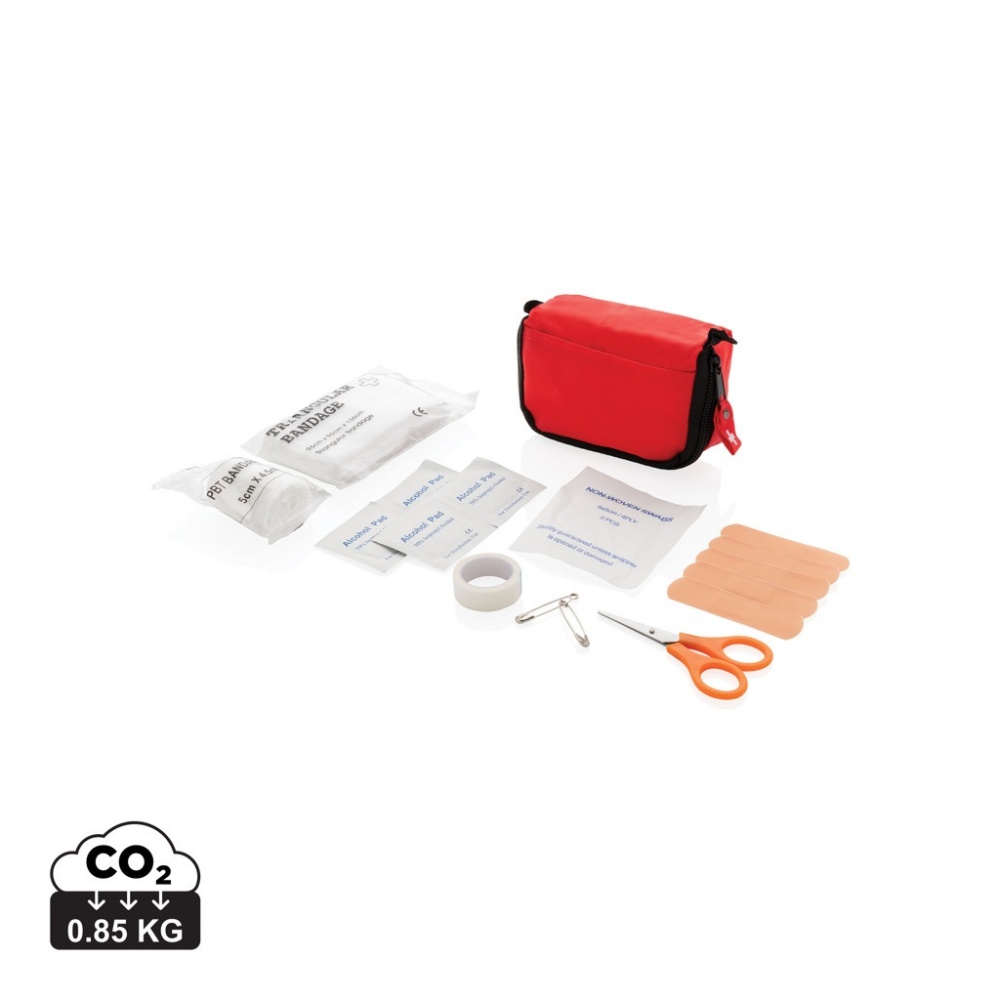 Logotrade promotional product image of: First aid set in pouch