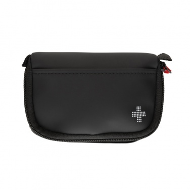 Logotrade promotional giveaway image of: RCS recycled nubuck PU pouch first aid set mailable