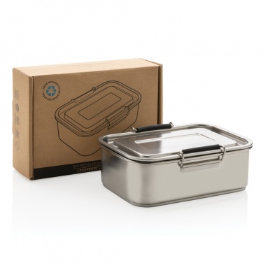 Logotrade corporate gift picture of: RCS Recycled stainless steel leakproof lunch box