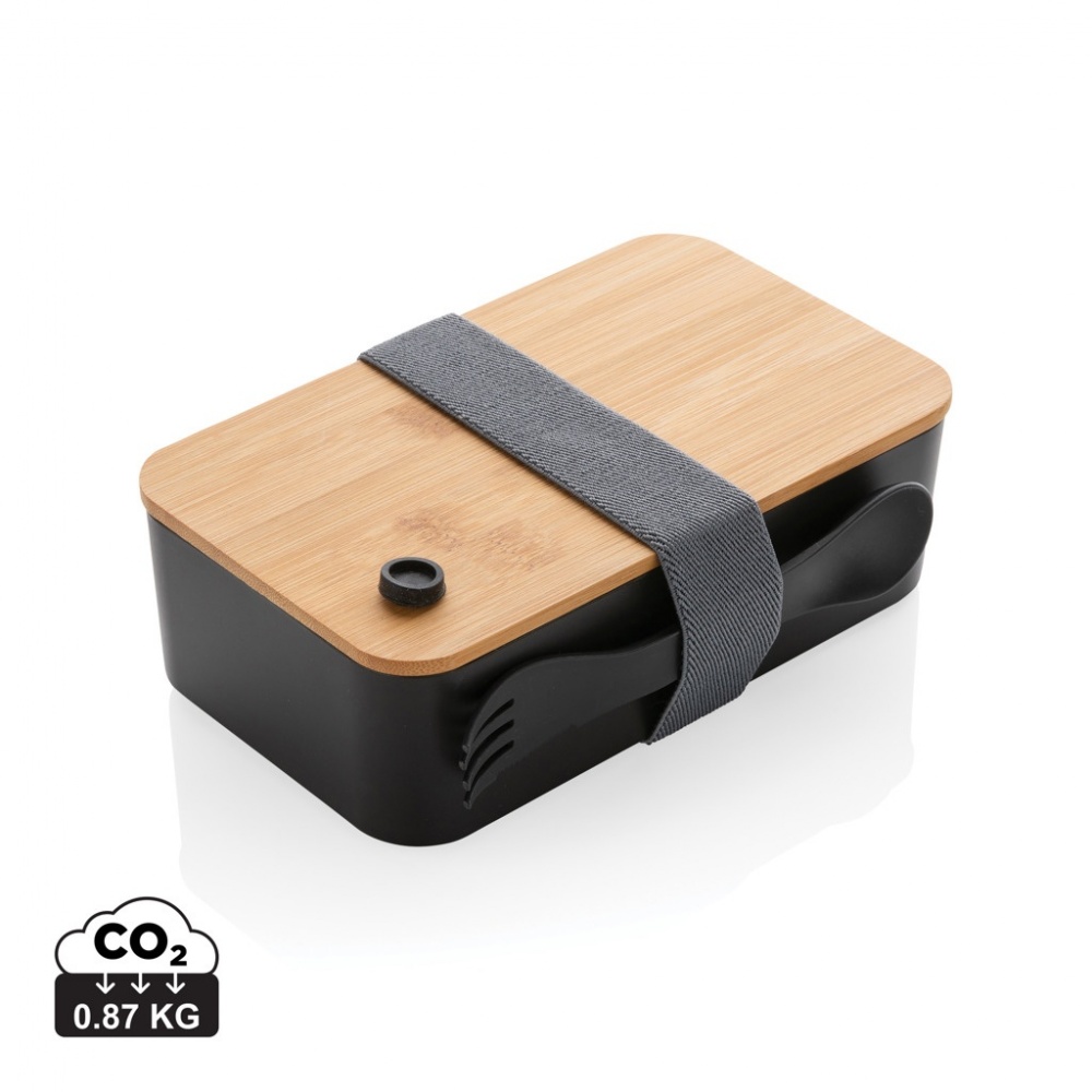 Logotrade promotional gift image of: RCS RPP lunchbox with bamboo lid