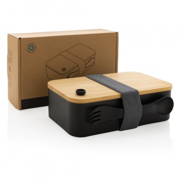 Logo trade corporate gift photo of: RCS RPP lunchbox with bamboo lid