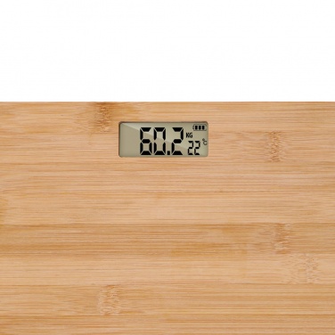 Logotrade promotional product image of: Grundig Bamboo Digital Body Scale