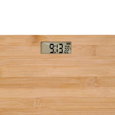Logotrade promotional giveaways photo of: Grundig Bamboo Digital Body Scale