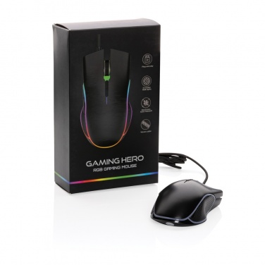 Logo trade promotional gifts image of: RGB gaming mouse