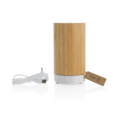 Logo trade promotional giveaway photo of: RCS recycled plastic and bamboo aroma diffuser