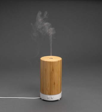 Logotrade promotional merchandise image of: RCS recycled plastic and bamboo aroma diffuser