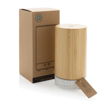 Logotrade promotional giveaway picture of: RCS recycled plastic and bamboo aroma diffuser
