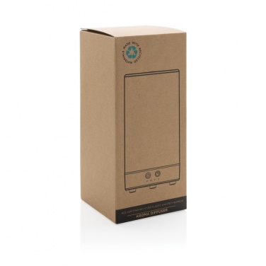 Logo trade business gifts image of: RCS recycled plastic and bamboo aroma diffuser