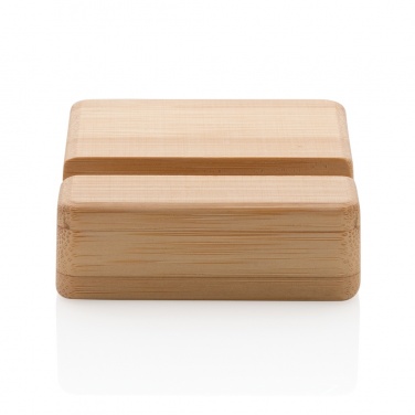 Logo trade promotional merchandise picture of: Bamboo phone stand XD