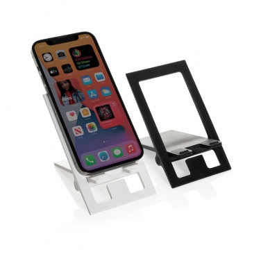 Logo trade promotional gift photo of: SnapStand RCS recycled plastic foldable phone stand