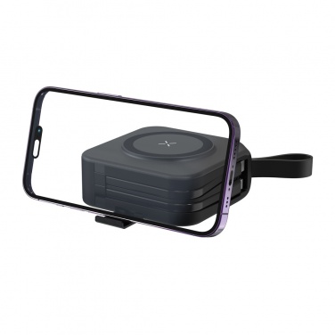 Logo trade promotional giveaways image of: Urban Vitamin Saratoga 5 in 1 universal charger