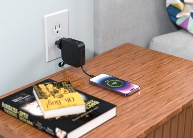 Logotrade promotional product image of: Urban Vitamin Saratoga 5 in 1 universal charger