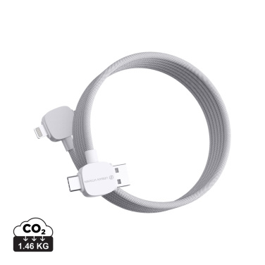 Logo trade promotional items image of: Urban Vitamin Stockton 65W RCS RTPE/RPET magnetic cable