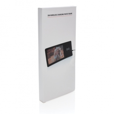 Logo trade promotional items picture of: 5W Wireless charger and photo frame