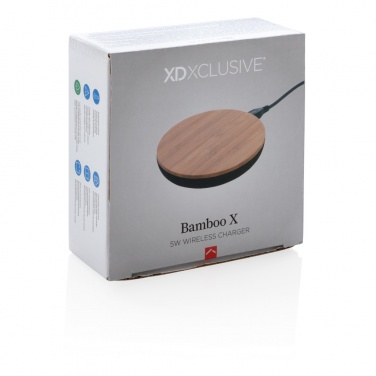 Logotrade promotional giveaway picture of: Bamboo X 5W wireless charger