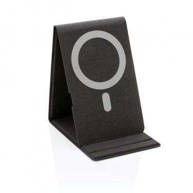 Logotrade promotional merchandise image of: Artic Magnetic 10W wireless charging phone stand