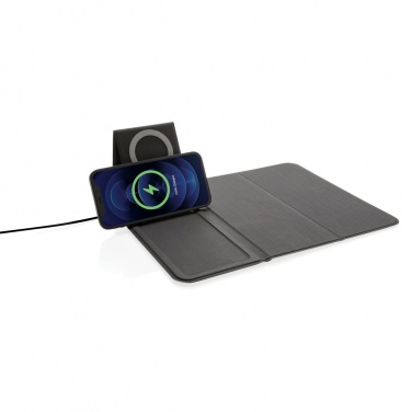 Logotrade promotional product picture of: Artic Magnetic 10W wireless charging phonestand
