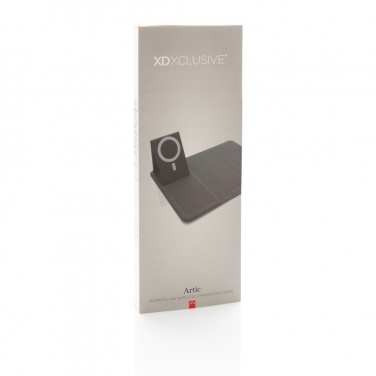 Logo trade promotional giveaway photo of: Artic Magnetic 10W wireless charging phonestand