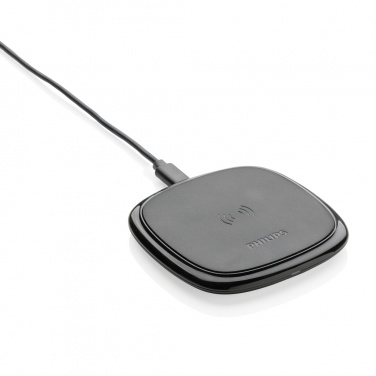 Logo trade promotional gifts picture of: Philips 10W Qi wireless charger