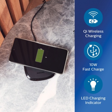 Logotrade corporate gift picture of: Philips 10W Qi wireless charger