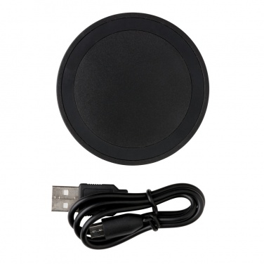 Logo trade advertising products picture of: 5W wireless charging pad round