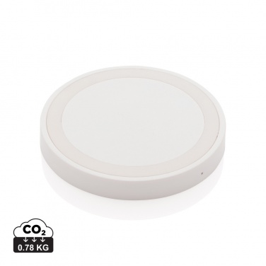 Logo trade business gift photo of: 5W wireless charging pad round