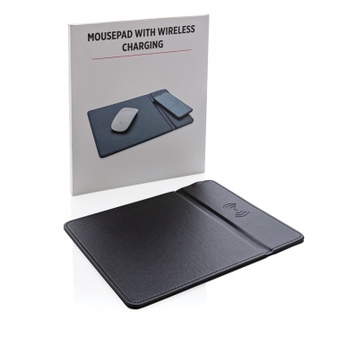 Logo trade advertising product photo of: Mousepad with 5W wireless charging